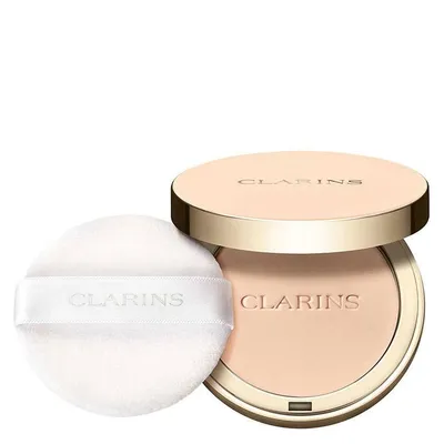 Clarins Ever Matte Compact Powder (Matujący puder w komakcie wzbogacony mleczkiem brzoskwiniowym)