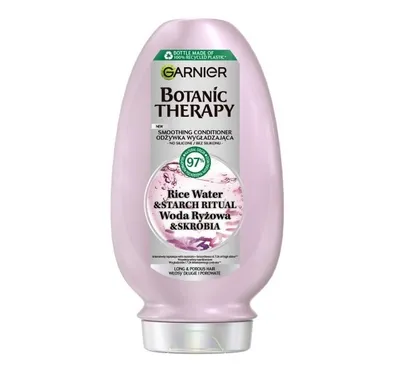 Garnier Botanic Therapy, Smoothing Conditioner, Rice Water & Starch Ritual (Wygładzająca odżywka do włosów z wodą ryżową)