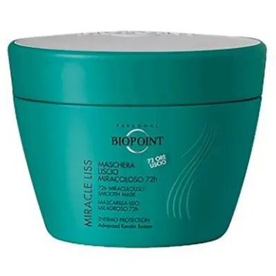 Biopoint Miracle Liss, Maschera Liscio Miracoloso 72h (Cudownie wygładzająca maska do włosów)