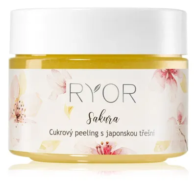 Ryor Sakura, Peeling cukrowy do delikatnego oczyszczania i odżywiania skóry