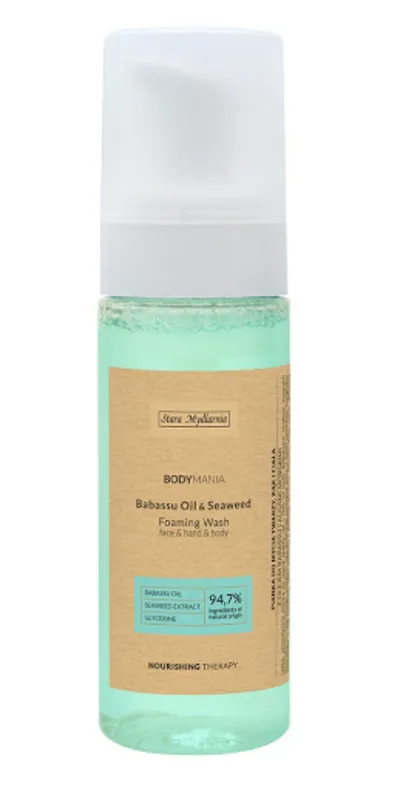 Stara Mydlarnia Body Mania, Hyaluronate Foaming Wash (Pianka do twarzy, rąk i ciała z kwasem hialuronowym)
