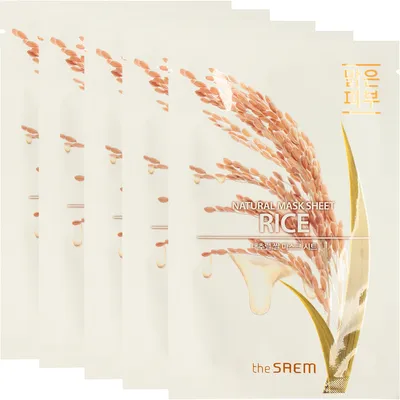 The Saem Natural Rice Mask Sheet (Maska w płacie)