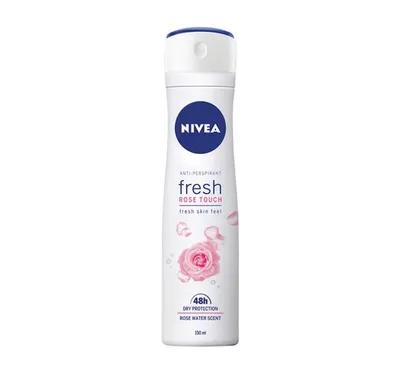 Nivea Fresh Rose Touch, Anti-perspirant Spray 48h (Antyperspirant w sprayu dla kobiet)