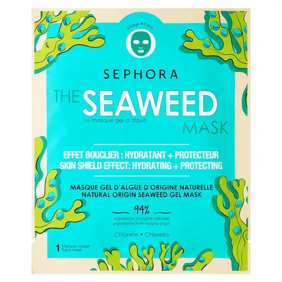 Sephora Collection, The Seaweed Mask (Maseczka w płachcie z wodorostów)