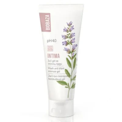 Biobaza Intima, Wash and Shave Intimate Gel (2 w 1 żel do mycia i golenia)