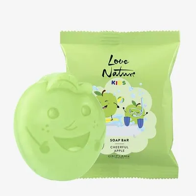 Oriflame Love Nature Kids, Cheerful Apple Soap Bar (Mydełko w kostce)