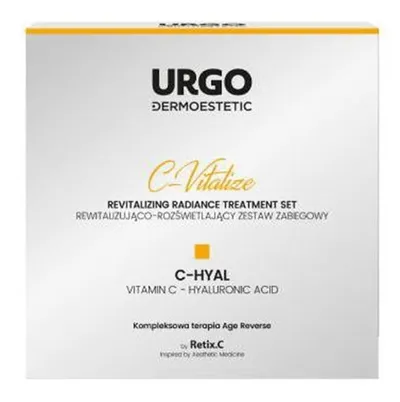 URGO Dermoestetic C-Vitalize, Revitalizing Radiance Treatment Set 21% C-HYAL (Rewitalizująco-rozświetlający zestaw zabiegowy)