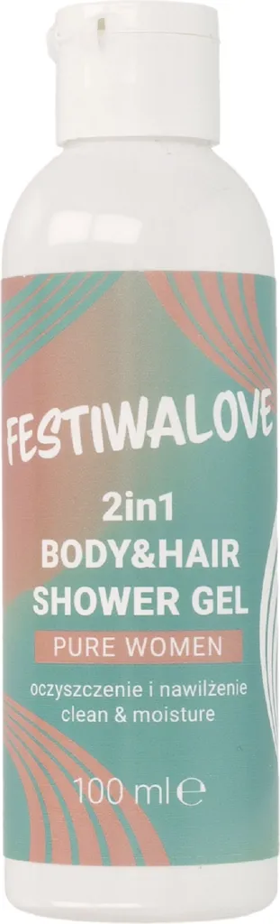 Festiwalove Pure Woman, Żel i szampon 2w1 damski