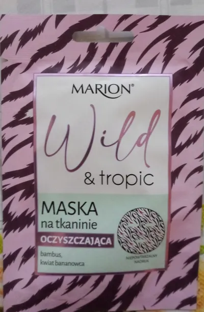 Marion Wild & Tropic, Maska na tkaninie oczyszczająca
