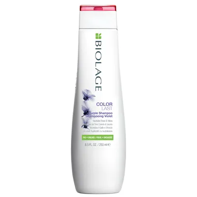 Matrix Biolage, ColorLast Purple Shampoo (Fioletowy szampon do neutralizacji żółtych i miedzianych odcieni włosów)