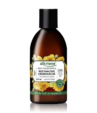 Alkmene Reichhaltige Cremedusche Bio Calendula (Żel pod prysznic z bio nagietkiem)