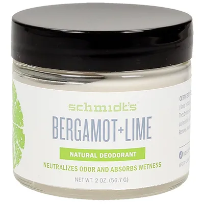 Schmidt's Bergamot + Lime, Natural Deodorant (Dezodorant z bergamotką i limonką w kremie)