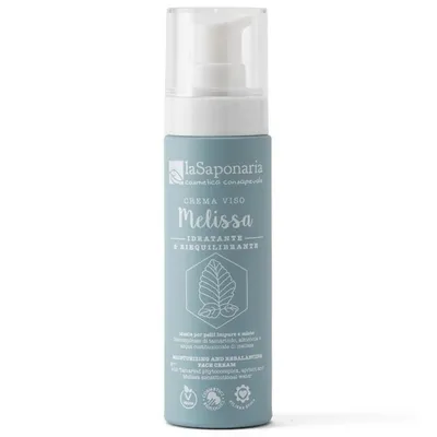 La Saponaria Crema Viso Melissa Idratante & Riequilibrate (Nawilżająco-balansujący krem do twarzy)