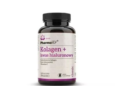 Pharmovit Kolagen + kwas hialuronowy, Suplement diety