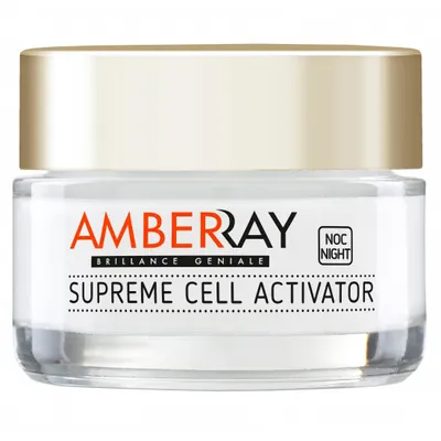 Amberray Supreme Cell Activator, Krem rozjaśniająco-stymulujący na noc