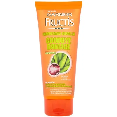 Garnier Fructis, Goodbye Damage, Ekspresowa kuracja do włosów bardzo zniszczonych, z rozdwojonymi końcówkami