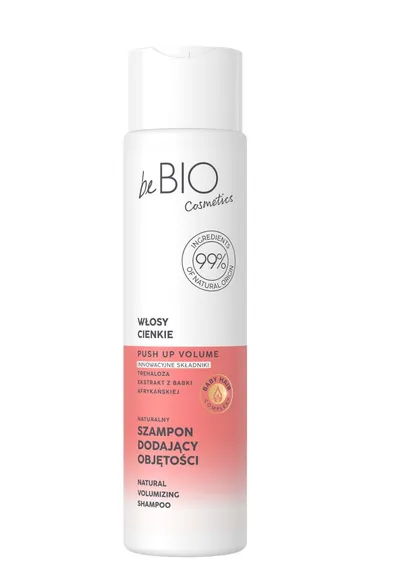 beBIO Baby Hair Complex, Naturalny szampon do włosów cienkich dodający objętosci