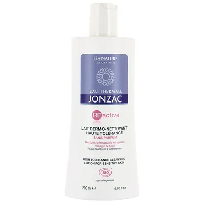Eau Thermale Jonzac Reactive, Lait Dermo-Nettoyant Haute Tolerance (Mleczko do demakijażu)