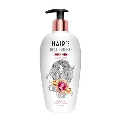 Hair's Best Friend Shampoo Smoothing Linseed Oil & Red Currant (Wygładzający szampon do włosów)