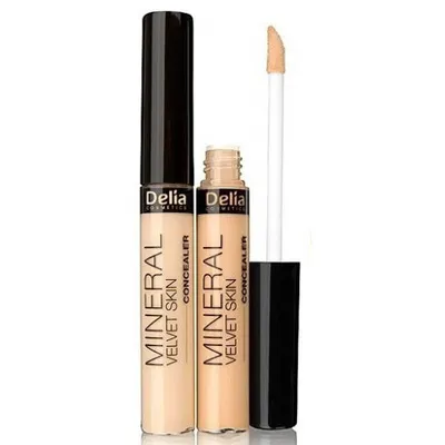 Delia Mineral Velvet Skin (Kryjący korektor do twarzy i pod oczy)