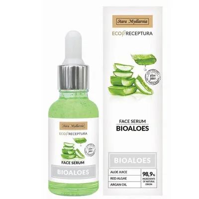 Stara Mydlarnia Eco Receptura, Bioaloes, Serum żelowe do twarzy