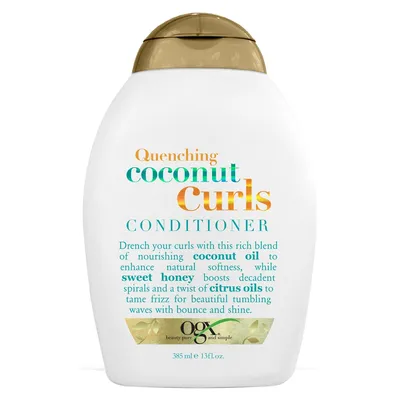 Organix Quenching + Coconut Curls, Conditioner (Odżywka do włosów kręconych)