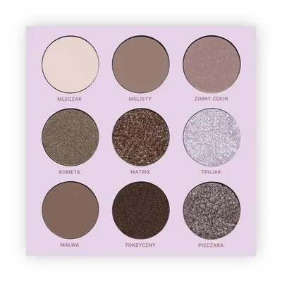 Glam Shop GlamBOX, Paleta cieni do powiek `Kosmiczne pieczarki`