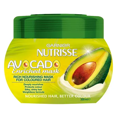 Garnier Nutrisse, Kur Avocado Maske (Odżywka do włosów z olejem z awokado)