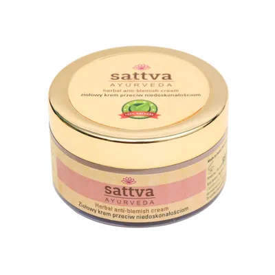 Sattva Ayurveda Herbal Anti-blemish Cream (Krem przeciw niedoskonałościom (nowa wersja))