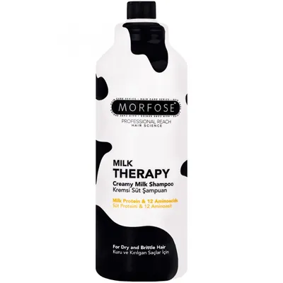 Morfose Milk Therapy, Creamy Milk Shampoo (Mleczny kremowy szampon do włosów suchych)