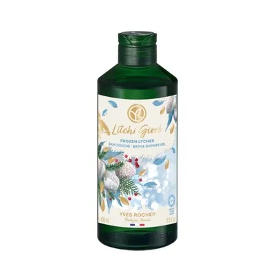 Yves Rocher Frozen Litchi, Bath & Shower Gel (Mroźne Liczi, Żel pod prysznic i do kąpieli)