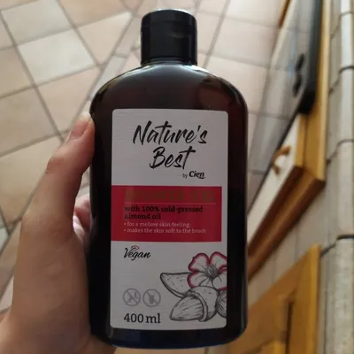 Cien Nature's Best, Shower Gel with 100% Cold-pressed Almond Oil (Żel pod prysznic z olejkiem migdałowym)