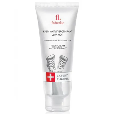 Faberlic Expert Pharma, Foot Cream Antiperspirant (Krem antyperspiracyjny do stóp)