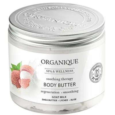 Organique Spa & Wellness Soothing Therapy Body Butter (Masło do ciała `Kozie mleko i liczi`)