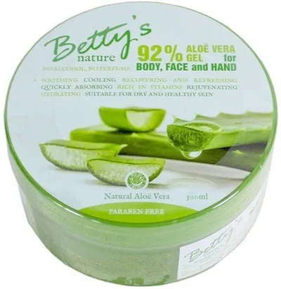Betty's Nature 92% Aloe Vera Gel (Żel aloesowy)