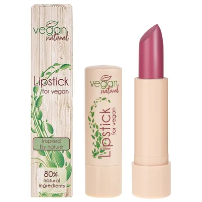 Ados Vegan Natural, Lipstick for Vegan (Wegańska pomadka kolorowa)