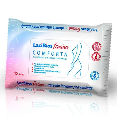 Asa LaciBios Femina Comforta (Chusteczki do higieny intymnej)