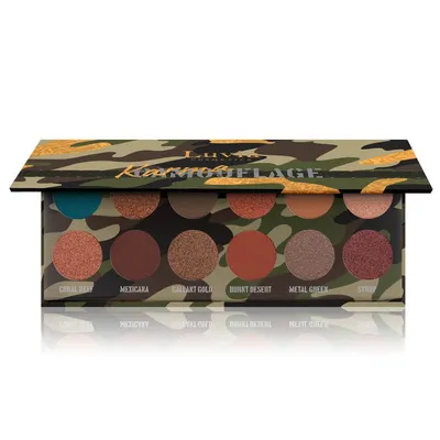 Luvia Cosmetics Karmaflage Eyeshadow Palette (Paleta 12 cieni do powiek)
