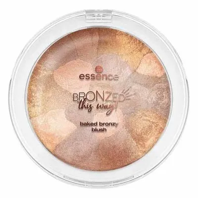Essence Bronzed This Way!, Baked Bronzy Blush (Róż z bronzerem)