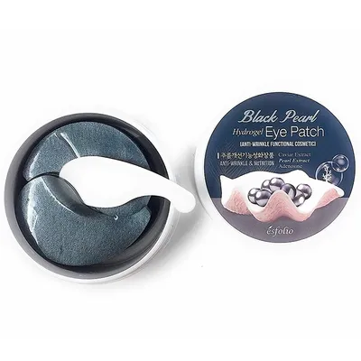 Esfolio Black Pearl Hydrogel Eye Patch (Hydrożelowe płatki pod oczy z ekstraktem z czarnych pereł)