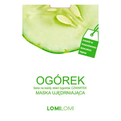 Lomi Lomi Cucumber, Bouncing Mask (Maska ujędrniająca 'Ogórek')