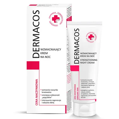 Dermacos Anti Redness, Krem wzmacniający na noc