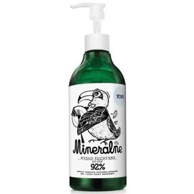 Yope Mineralne nawilżające mydło do rąk w płynie kuchenne neutralizujące zapachy