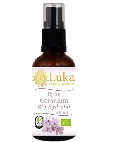 Luka Organic Cosmetics Rose Geranium bio hydrolat