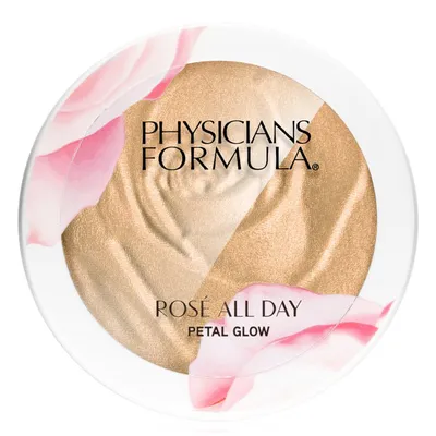Physicians Formula Rose All Day, Petal Glow (Pudrowy rozświetlacz do twarzy)