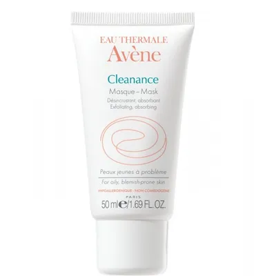 Eau Thermale Avène Cleanance, Masque Désincrustant Exfoliant Absorbant (Maseczka oczyszczająco - złuszczająca)