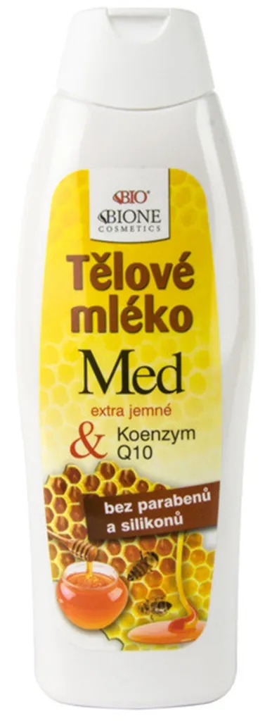 Bione Cosmetics Med, Mleczko do ciała z miodem i koenzymem Q10