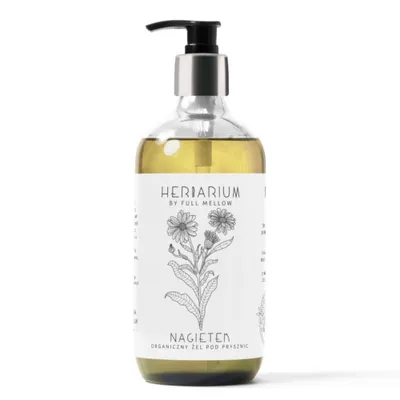 Full Mellow Herbarium, Organiczny żel pod prysznic `Nagietek`