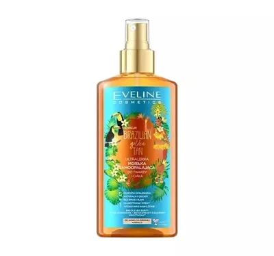 Eveline Cosmetics Brazilian Body, Ultralekka mgiełka samoopalająca do twarzy i ciała 5w1