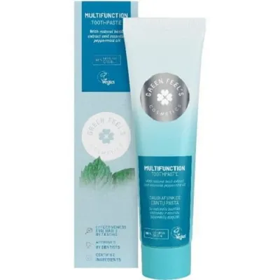 Green Feel's Cosmetics Multifunctional Toothpaste (Multifunkcyjna pasta do zębów z ekstraktem z bazylii i mięty pierzowej)